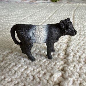 Schleich 13969 Galloway Calf Figure Oreo Baby Cow 2023 Farm Toy Made In Germany